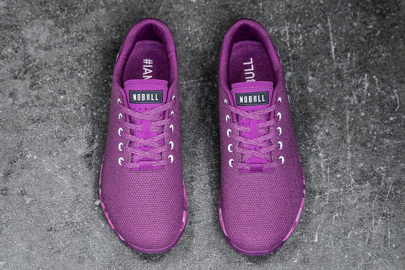 Men's Nobull Purple Heather Trainers Purple | SG G2219S